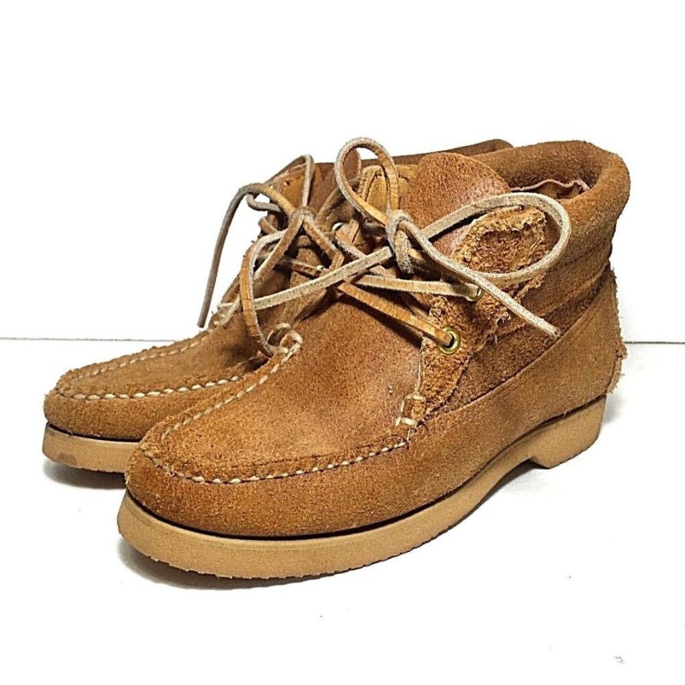 Quoddy Chukka Boots brown leather size 5.5